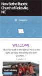 Mobile Screenshot of newbethelrolesville.org